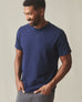 Men's Premium Slub Crew Tee - Pageant Blue